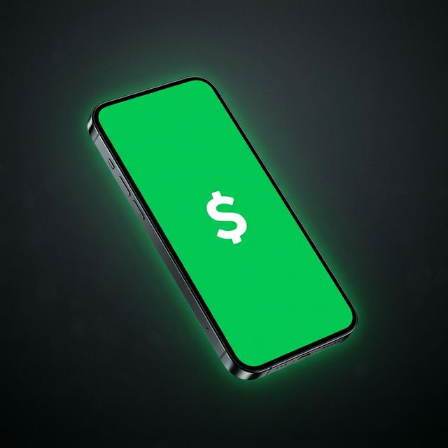 Cash App on smartphone